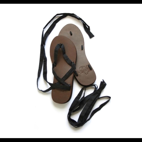 NWT Sseko Designs Ribbon Sandals and Straps - Picture 3 of 5